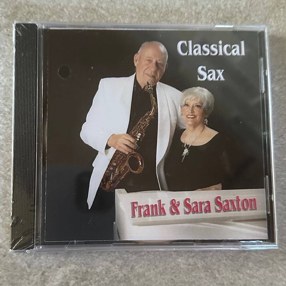NEW Classical Sax CD Frank & Sara Saxton